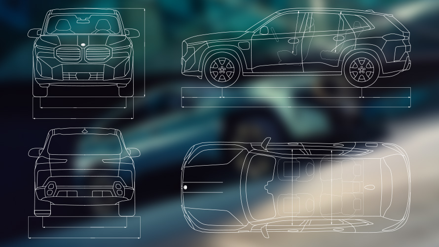 POZNAJ BMW XM - DANE TECHNICZNE.